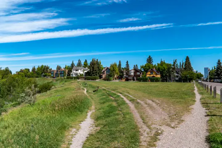 Parkhill community in Calgary
